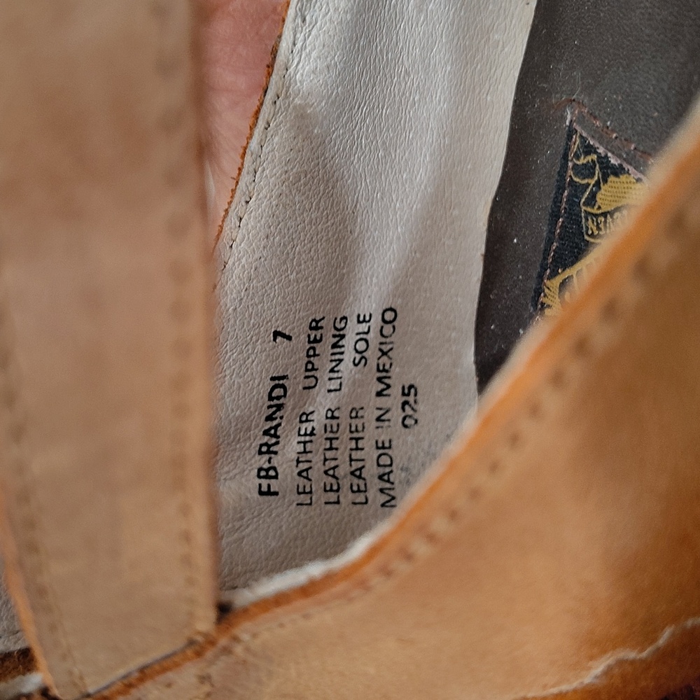 freebird Tan Leather Multi-Strap Block Heel Pumps - Picture 11 of 16